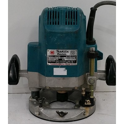 Makita 2300 Watt Electric Router and Cutter Blade Kit