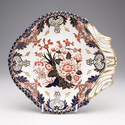 Victorian Derby Kings Imari Pattern Dish Circa 1888
