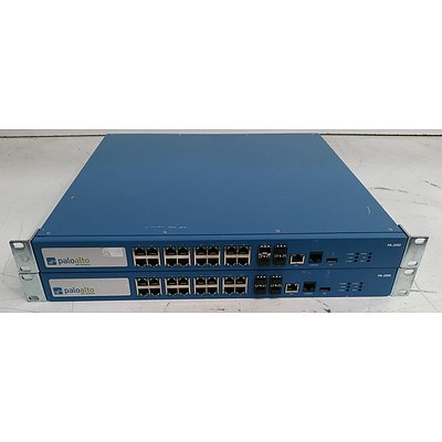 Palo Alto Networks (PA-2050) Firewall Security Appliance - Lot of Two