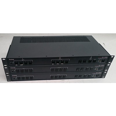 Extron (MVX-44-VGA-A) MVX Series VGA / Audio Matrix Switcher - Lot of Three