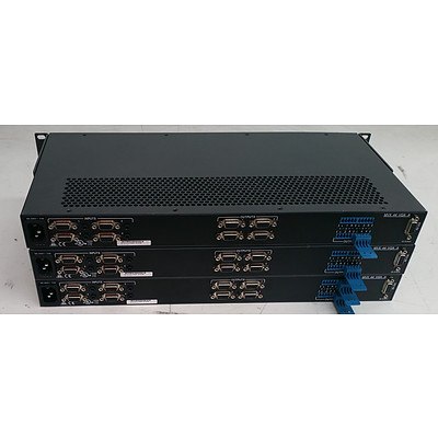 Extron (MVX-44-VGA-A) MVX Series VGA / Audio Matrix Switcher - Lot of Three