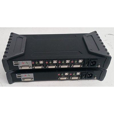 Aten (CS1182/CS1184) Secure DVI-I KVM Switch - Lot of Two