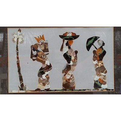 Butterfly Wing Artworks - Lot of Two