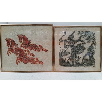 Two Southeast Asian Rubbings