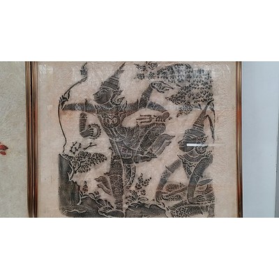 Two Southeast Asian Rubbings