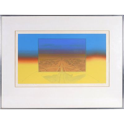 Sandra Leveson-Meares (1944-) Birdsville Track - 6pm, Screenprint Edition 21/22 