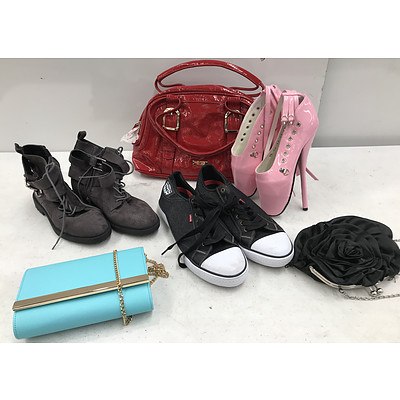 Bulk Lot of Brand New Shoes, Handbags & Purses - RRP Over $600