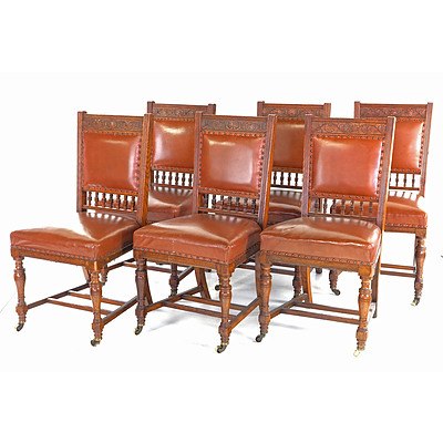 Impressive Edwardian Oak Extension Dining Suite for Ten, Early 20th Century