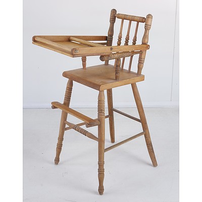 Antique Pine High Chair