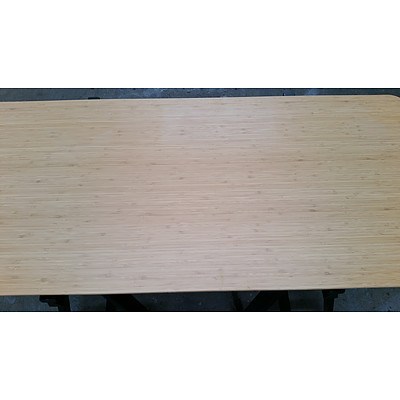 Contemporary Trestle Table