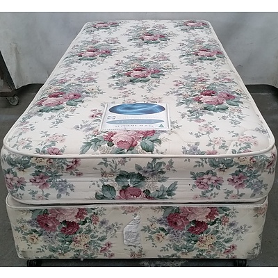 Single Ensemble Bed and Mattress