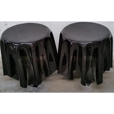 Contemporary Occasional Tables - Lot of Two