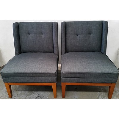 Contemporary Occasional Chairs - Lot of Two