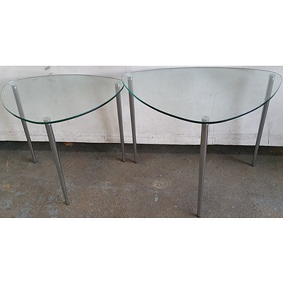 Contemporary Nest of Two Tables