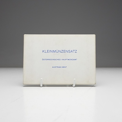 1987 Proof Set Austrian Coins