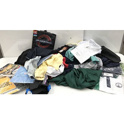 Bulk Lot of Brand New Men's Clothing - RRP Over $400