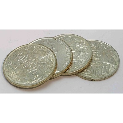 Australia 1966 Round SILVER 50 Cents
