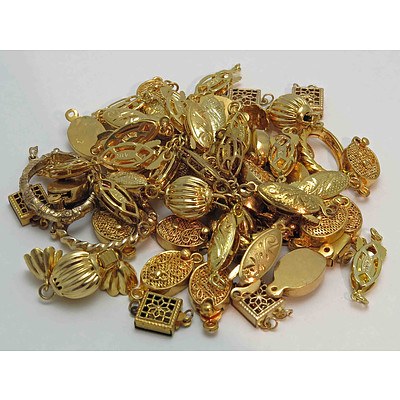 Collection of Pearl Clasps, Shorteners etc