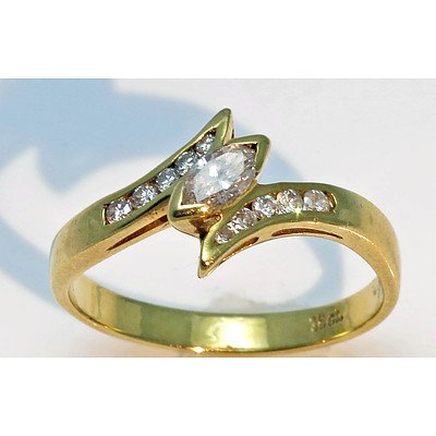 18ct Gold Diamond Ring