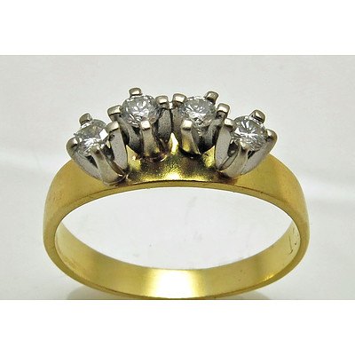 18ct Gold Diamond Ring