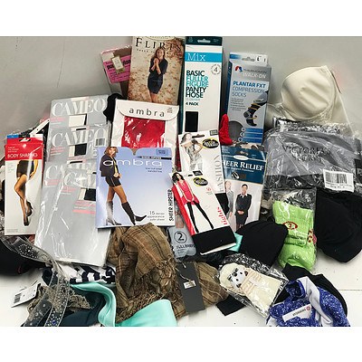 Bulk Lot of Brand New Women's Underwear & Accessories