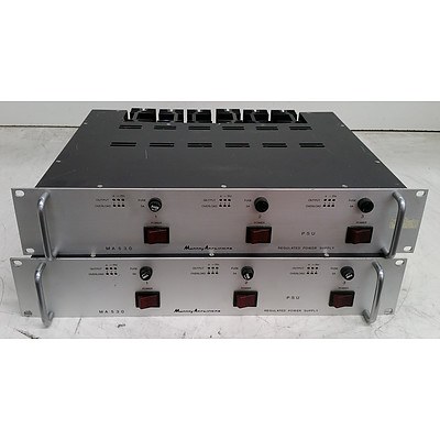 Murray Amplifiers MA530 Regulated Power Supply Unit - Lot of Two