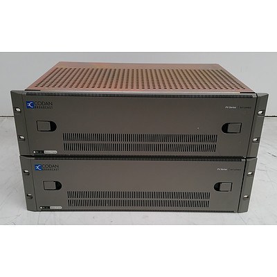 Codan (PV-10) PV Series Modular I/F Frame - Lot of Two