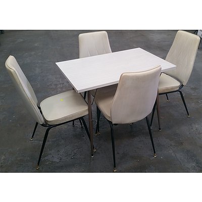 Retro Dinning Table & Chairs