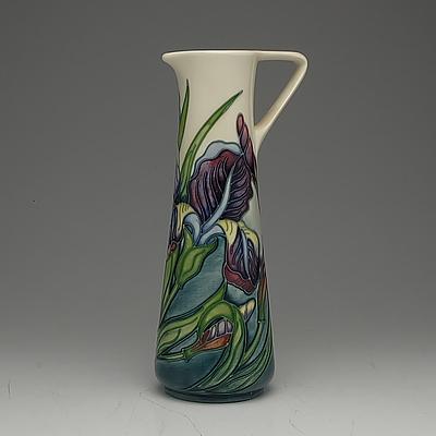 Moorcroft Iris Jug, Collectors Club Piece, Circa 1996