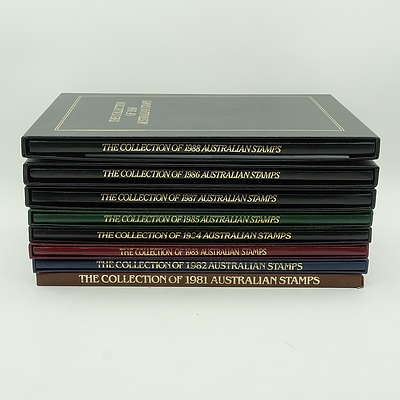 The Collection of Australian Stamp Albums 1981-1988