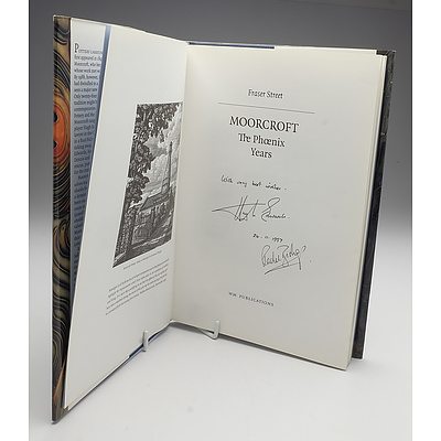 Fraser Street, Moorcroft The Phoenix Years, WM Publications 1997, Signed By Hugh Edwards and Rachel Bishop
