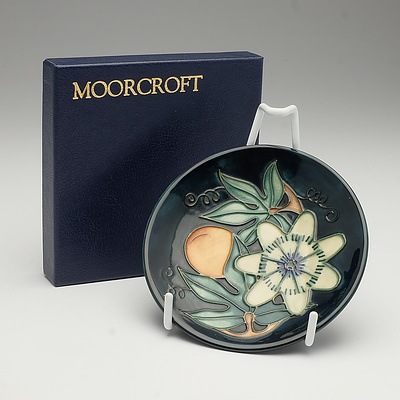 Moorcroft Passion Fruit Pattern Pin Dish, 1997