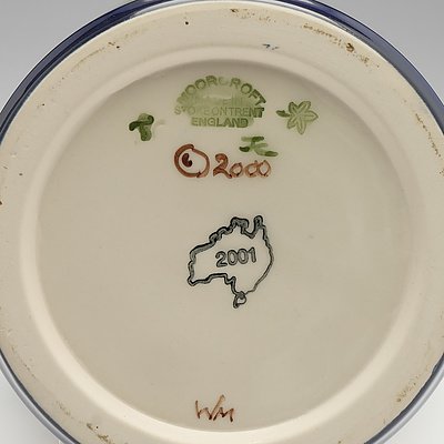 Moorcroft Illyarrie Vase Designed by Emma Bossons, Circa 2000