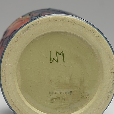 William Moorcroft Pomegranate Vase, Circa 1987