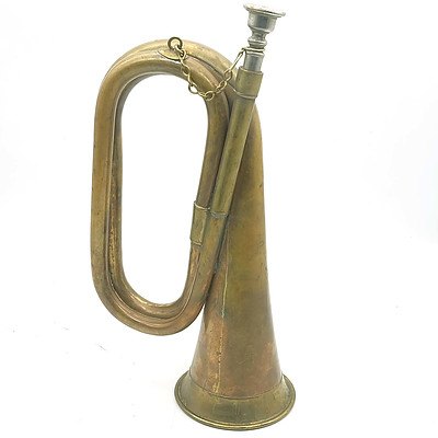 Vintage Copper and Brass Bugle