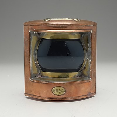 Vintage S.W.M.F Copper Ships Lantern