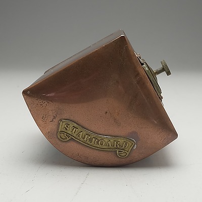 Vintage S.W.M.F Copper Ships Lantern