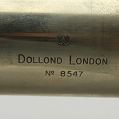 Dollond London Telescope with Leather Case, No 8547