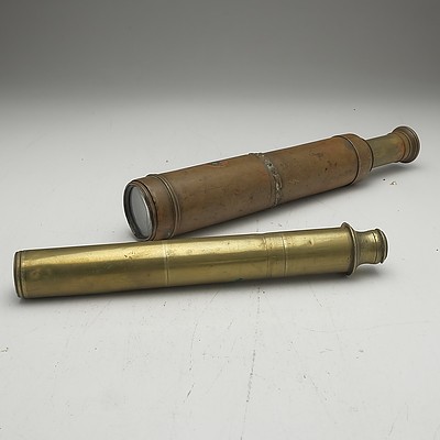 Two Antique Telescopes