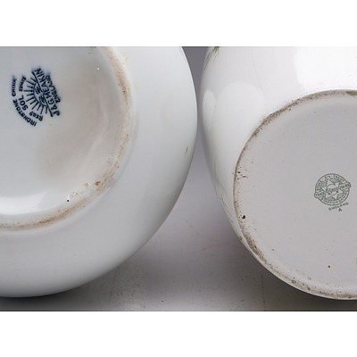 Group of Porcelain Jugs, Including Meakin Stoke on Trent and More