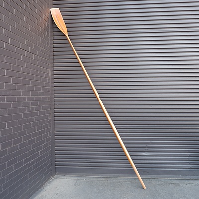 Vintage 3.7m Rowing Oar