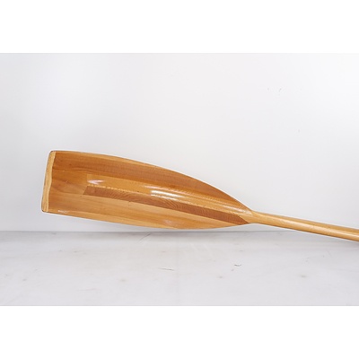 Vintage 3.7m Rowing Oar