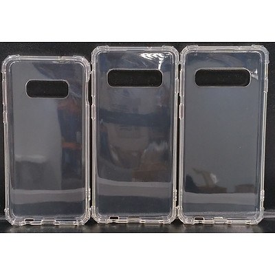 Crystal Clear Soft TPU Bumper Slim Back Phone Cover for Samsung Galaxy S10/S10E/S10 Plus - Lot of 150 - Brand New - RRP $1050.00