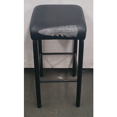 Black Bar Stool