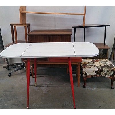 Vintage Retro Furniture - Lot of Nine