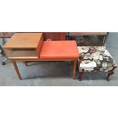 Vintage Retro Furniture - Lot of Nine