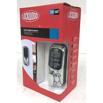 Lockwood Assa Abloy Keyless Digital Deadlatch - Brand New - RRP Over $350