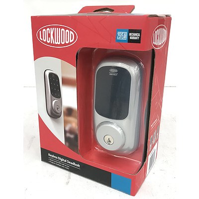 Lockwood Assa Abloy Keyless Digital Deadbolt - Brand New - RRP Over $250