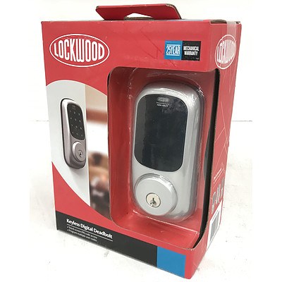 Lockwood Assa Abloy Keyless Digital Deadbolt - Brand New - RRP Over $250