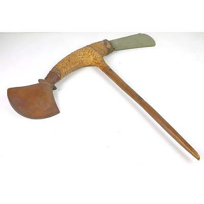 New Guinea Mount Hagan Tribal Axe